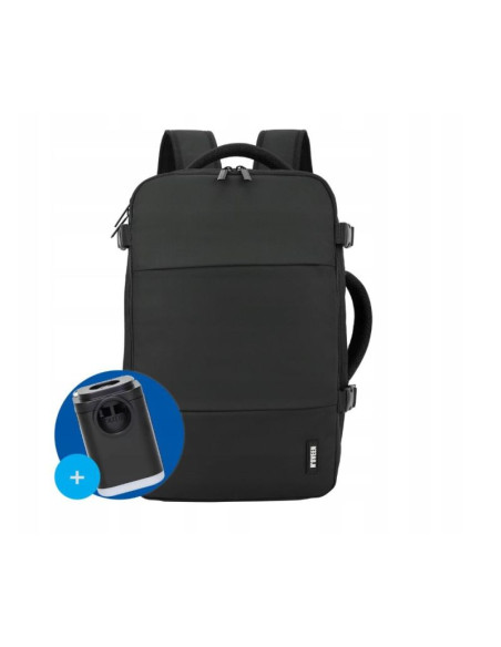 Plecak podróżny kabinowy z pompką noveen ctb500 black 40x20x25