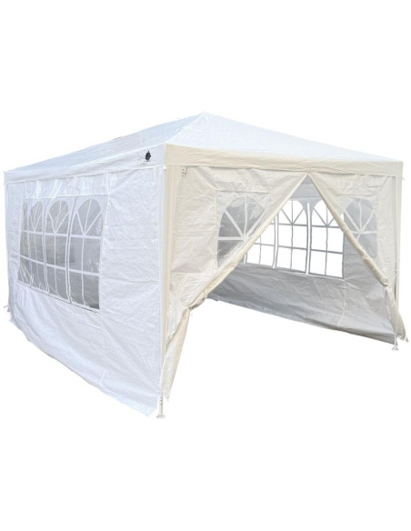 Pawilon namiot ogrodowy 3x4x2.5m biały saska garden