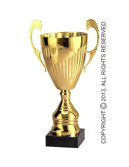 Puchar metalowy złoty t-d 7098a