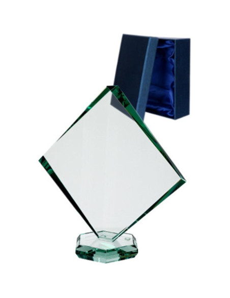 Trofeum szklane z etui