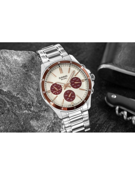 Zegarek męski casio mtp-1374d-5a2 + box