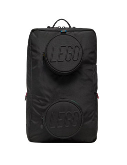 Lego brick 1x2 backpack 20204-0354 czarne one size