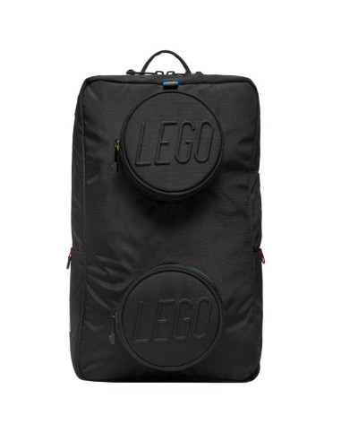 Lego brick 1x2 backpack 20204-0354 czarne one size