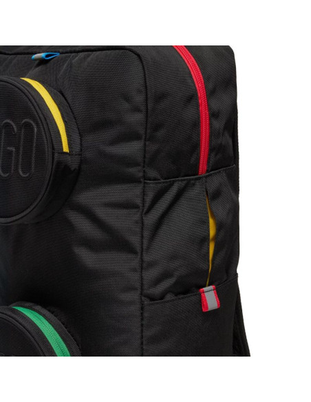 Lego brick 1x2 backpack 20204-0354 czarne one size
