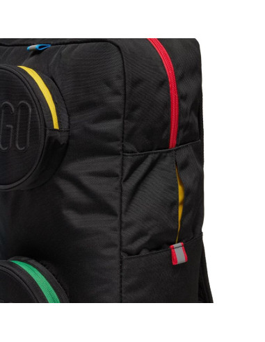Lego brick 1x2 backpack 20204-0354 czarne one size