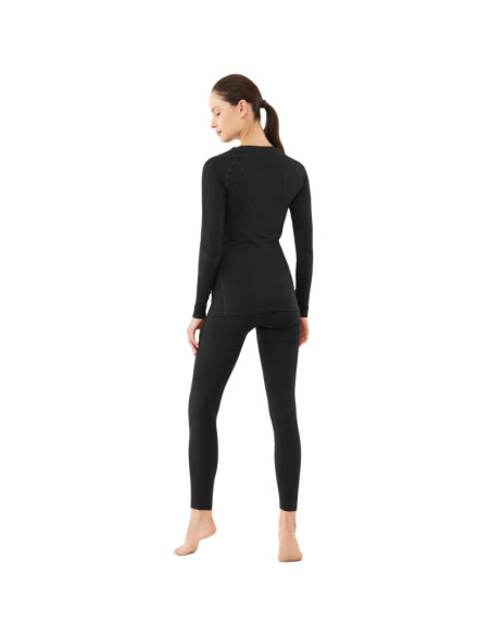 Bielizna termoaktywna damska viking gaja lady set czarna 500-27-5512-0900