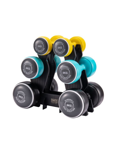 Body sculpture zestaw hantli smart 24 kg bw 108dt