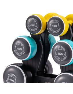 Body sculpture zestaw hantli smart 24 kg bw 108dt 2