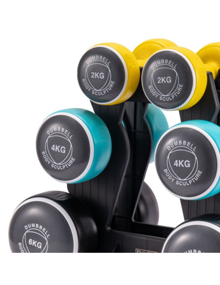 Body sculpture zestaw hantli smart 24 kg bw 108dt