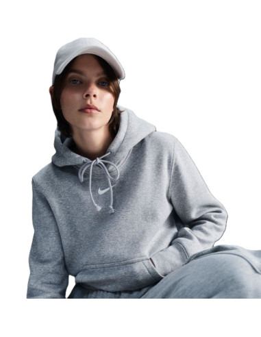 Bluza damska nike sportswear phoenix fleece grey hf6839-063