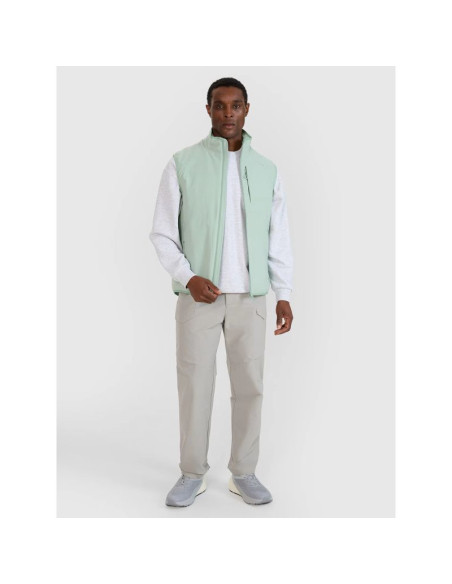 Bezrękawnik ze stójką męski 4f 4fwss25tvjam194-47s