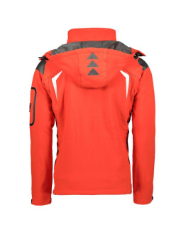 Kurtka sportowa męska geographical norway techno men 056 bs3 z regulowanym kapturem wodoodporna czerwona (wu1060h/gn) 2