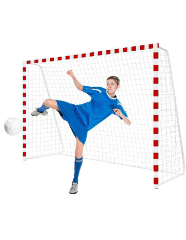 Bramka do piłki nożnej z siatką 300x160x90cm enero