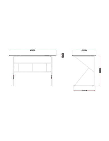 Biurko gamingowe huzaro hero 1.6