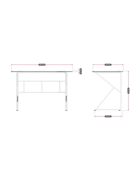 Biurko gamingowe huzaro hero 1.6