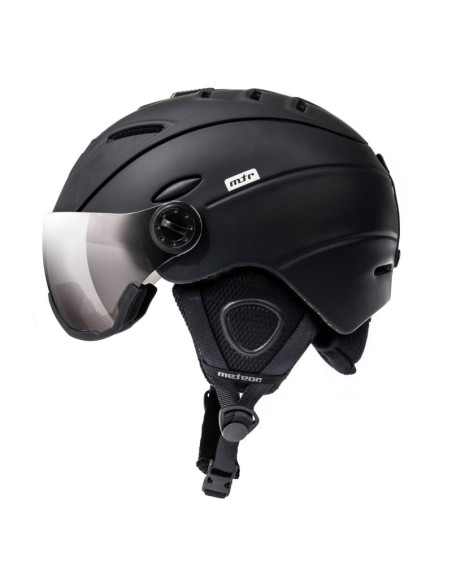 Kask narciarski meteor holo xl 61-63 cm czarny