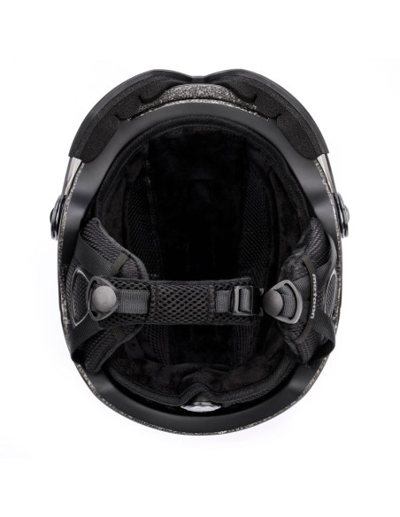 Kask narciarski meteor holo xl 61-63 cm czarny