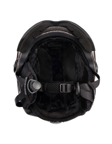 Kask narciarski meteor holo xl 61-63 cm czarny