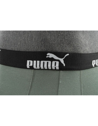 Puma bokserki majtki męskie 9-pack czarne szare khaki wygodne bawełna