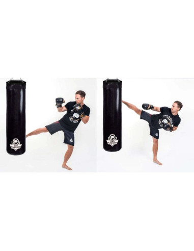 Worek bokserski - 140 black - 140 cm / 40 kg