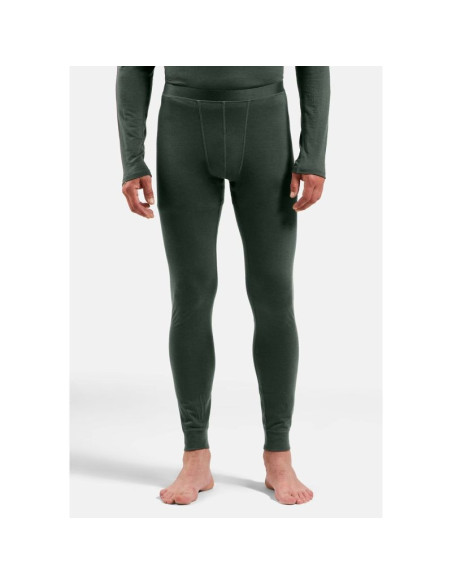 Spodnie odlo bl bottom long merino 160 roz. l niebieskie