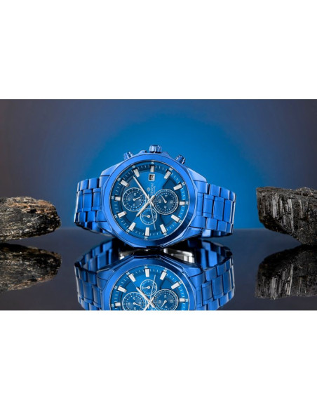 Zegarek męski giewont chronograph sapphire niebieski gw7290-b5