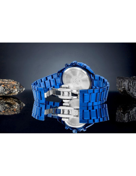 Zegarek męski giewont chronograph sapphire niebieski gw7290-b5