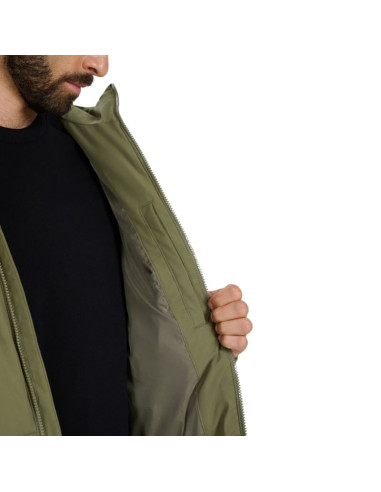 Kurtka puchowa męska 4f m0710 khaki 4fwaw25tdjam0710 43s