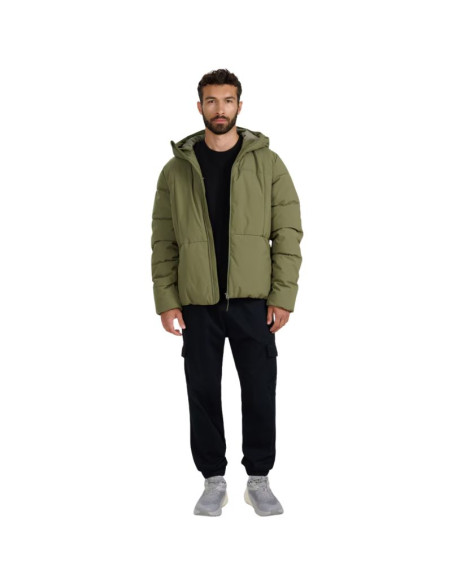 Kurtka puchowa męska 4f m0710 khaki 4fwaw25tdjam0710 43s