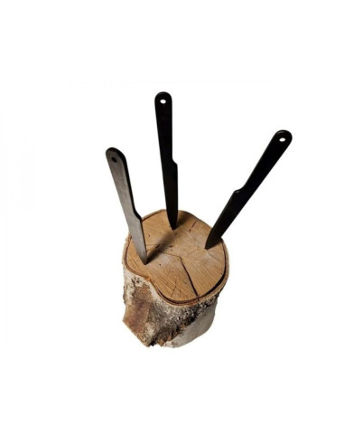 Noże do rzucania kal22 rzutki 3szt czarny kal22-cz