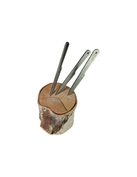 Noże do rzucania kal22 rzutki 3szt silver kal22-sr