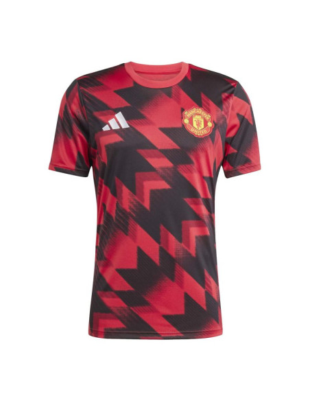Koszulka przedmeczowa adidas manchester united jp3233