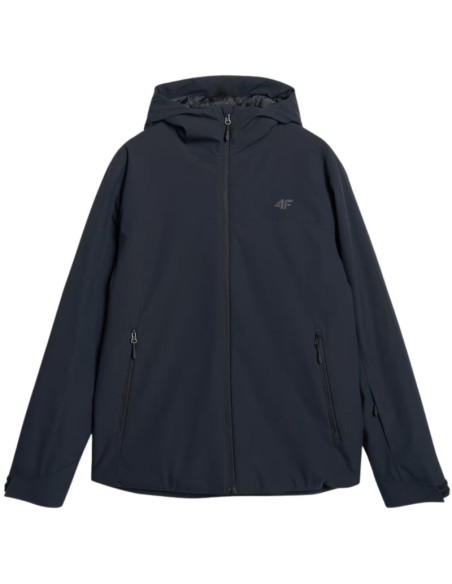 Kurtka narciarska męska 4f m0787 głęboka czerń 4fwaw25ttjam0787 20s