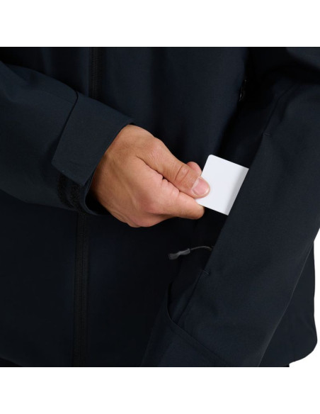 Kurtka narciarska męska 4f m0787 głęboka czerń 4fwaw25ttjam0787 20s