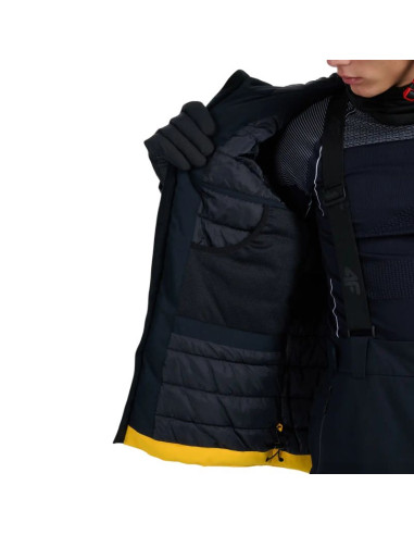 Kurtka narciarska męska 4f m0787 pomarańczowa 4fwaw25ttjam0787 70s