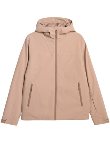 Kurtka narciarska męska 4f m0787 beżowa 4fwaw25ttjam0787 83s