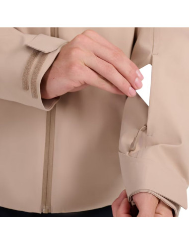 Kurtka narciarska męska 4f m0787 beżowa 4fwaw25ttjam0787 83s