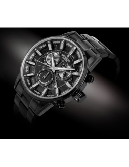 Zegarek męski giewont chronograph sapphire czarny gw4580-b1 2