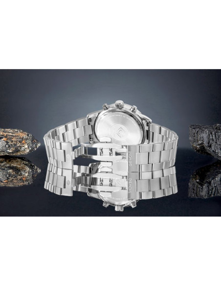 Zegarek męski giewont chronograph sapphire srebrny gw4580-b2