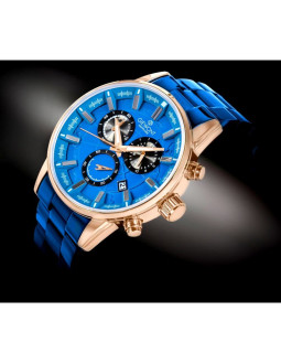 Zegarek męski giewont chronograph sapphire niebieski gw4580-b5 2