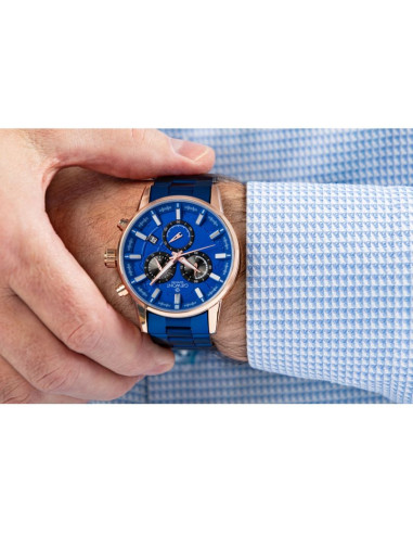 Zegarek męski giewont chronograph sapphire niebieski gw4580-b5