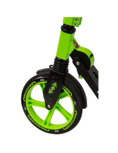 Hulajnoga pb ornament 230mm zielona