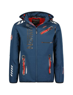 Geographical norway softshell royaute db navy red men 068 (wy2001h/gn/navy / red)