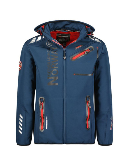 Geographical norway softshell royaute db navy red men 068 (wy2001h/gn/navy / red)