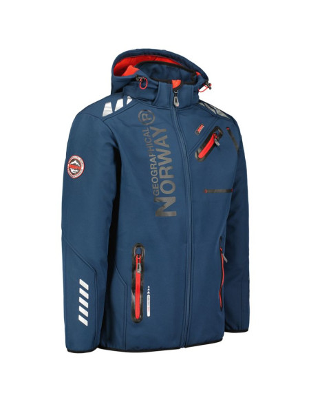 Geographical norway softshell royaute db navy red men 068 (wy2001h/gn/navy / red)