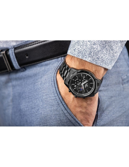 Zegarek męski giewont chronograph sapphire czarny gw9460-b1