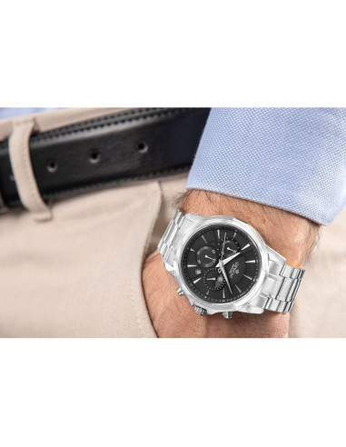 Zegarek męski giewont chronograph sapphire srebrny gw9460-b2