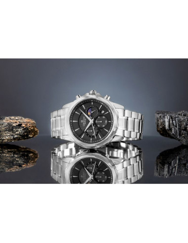Zegarek męski giewont chronograph sapphire srebrny gw9460-b2