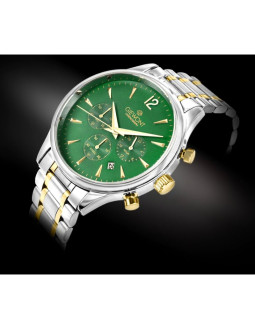 Zegarek męski giewont chronograph sapphire zielony gw6310-b6 2