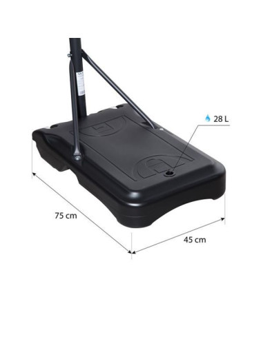 Kosz do koszykówki nils zdk018